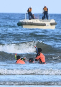 古賀海岸　溺死